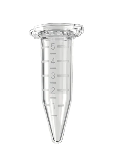 艾本德Eppendorf Tubes? 5.0 mL 帶鎖扣蓋，啟動套裝, 5.0 mL, 400 個離心管（2 盒， 每盒 2 包ｘ100 個），2 個離心管架（可放置 12 個離心管），白色；8 